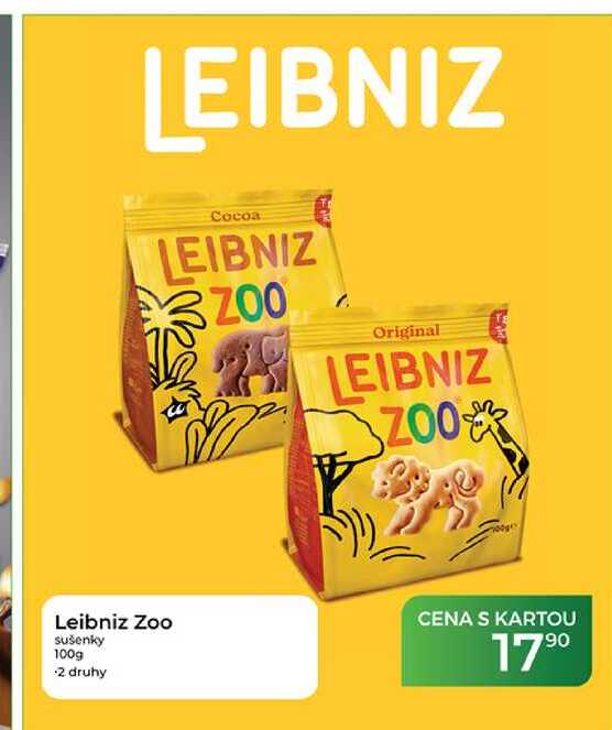 Leibniz Zoo sušenky 100g