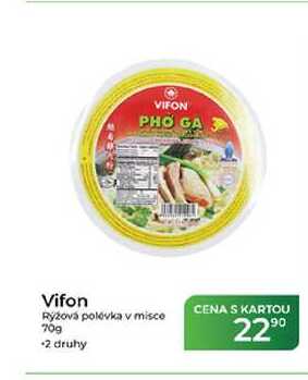 Vifon Rýžová polévka v misce 70g