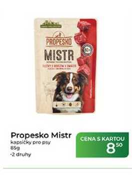 Propesko Mistr kapsičky pro psy 85g