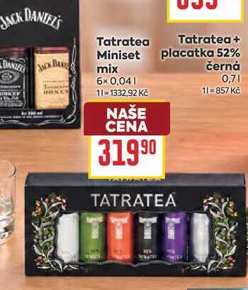 Tatratea Miniset mix 6x0,04l