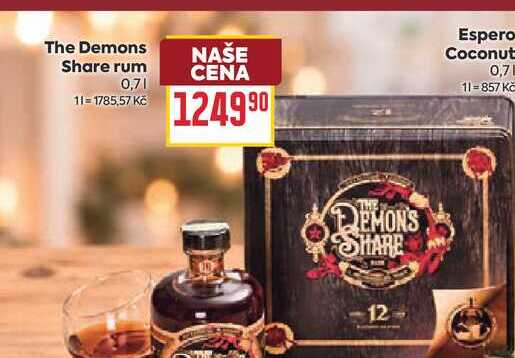 The Demons Share rum 0,7l