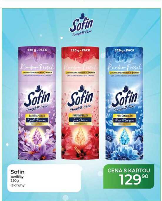 Sofin perličky 220g -3 druhy