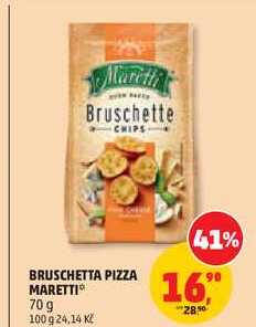 BRUSCHETTA PIZZA MARETTI, 70 g