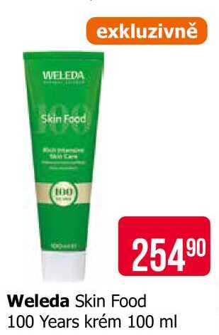 Weleda Skin Food 100 Years krém 100 ml 