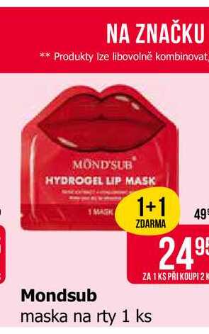 Mondsub maska na rty 1 ks
