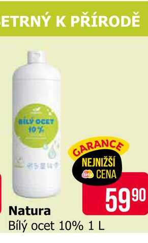 Natura Bílý ocet 10% 1 L