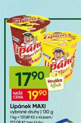 Lipánek MAXI vybrané druhy 130 g