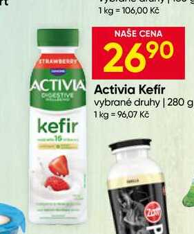Activia Kefir vybrané druhy 280 g 
