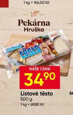 Listové těsto 500 g