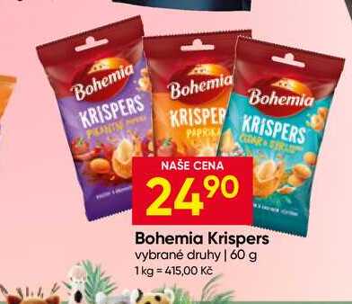 Bohemia Krispers vybrané druhy 60 g 