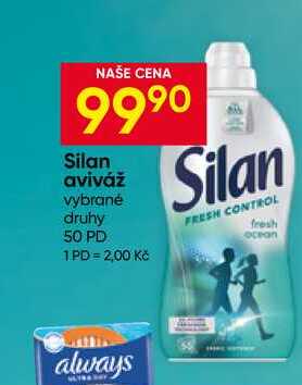 Silan aviváž vybrané druhy 50 PD