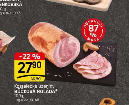 BŮČKOVÁ ROLÁDA* 100 g 