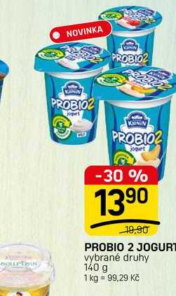 PROBIO 2 JOGURT vybrané druhy 140 g