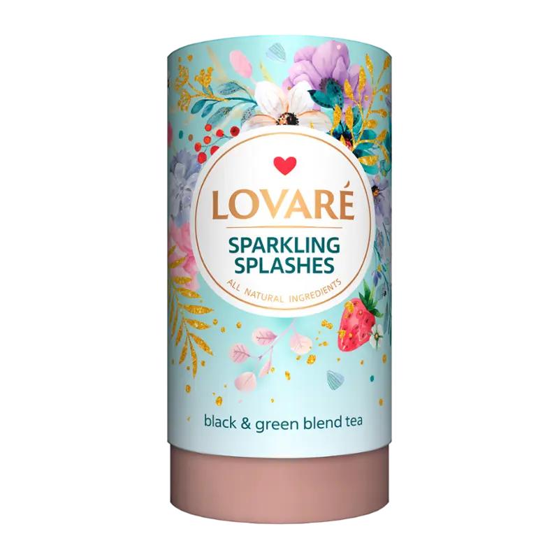 Lovaré Sypaný zelený a černý čaj, 80 g