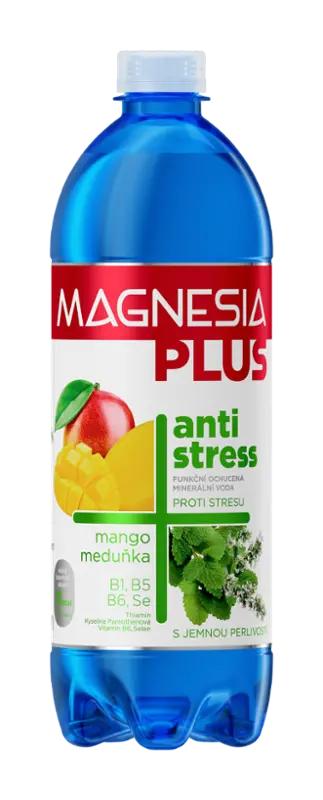Magnesia Ochucená minerální voda Antistress mango a meduňka, 700 ml