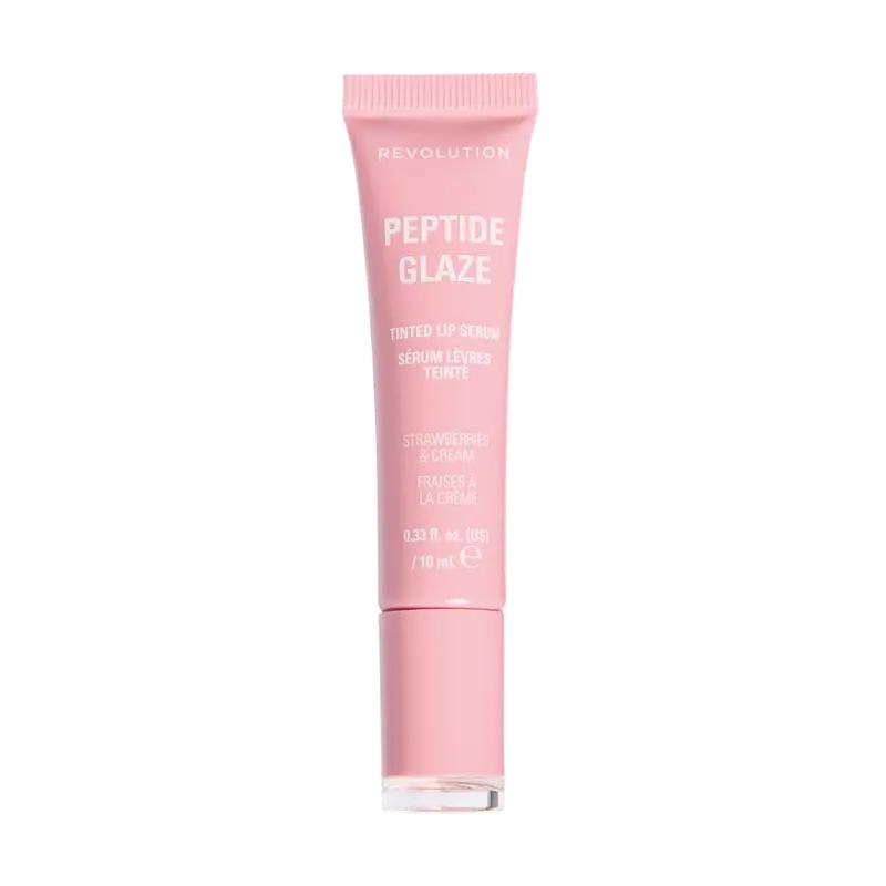 Makeup Revolution Tónující sérum na rty Peptide Glaze, 1 ks