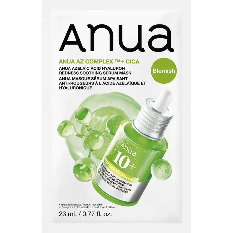 Anua  Pleťová maska AZ Complex + Cica, 23 ml