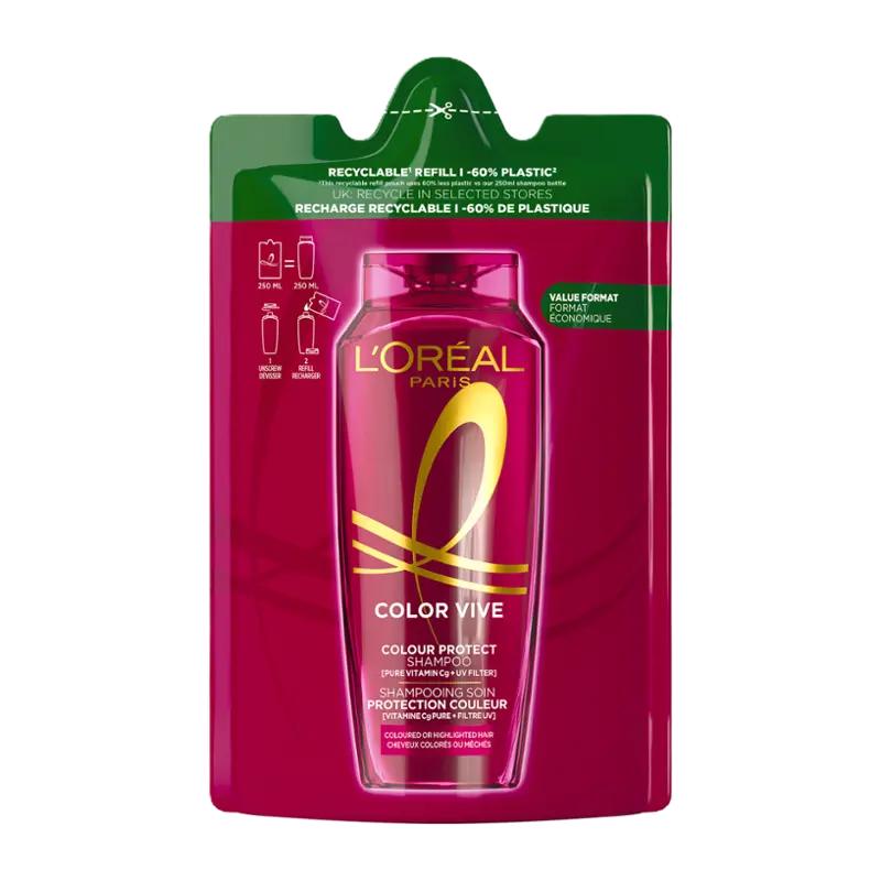 Elseve Šampon Color Vive náhradní náplň, 250 ml