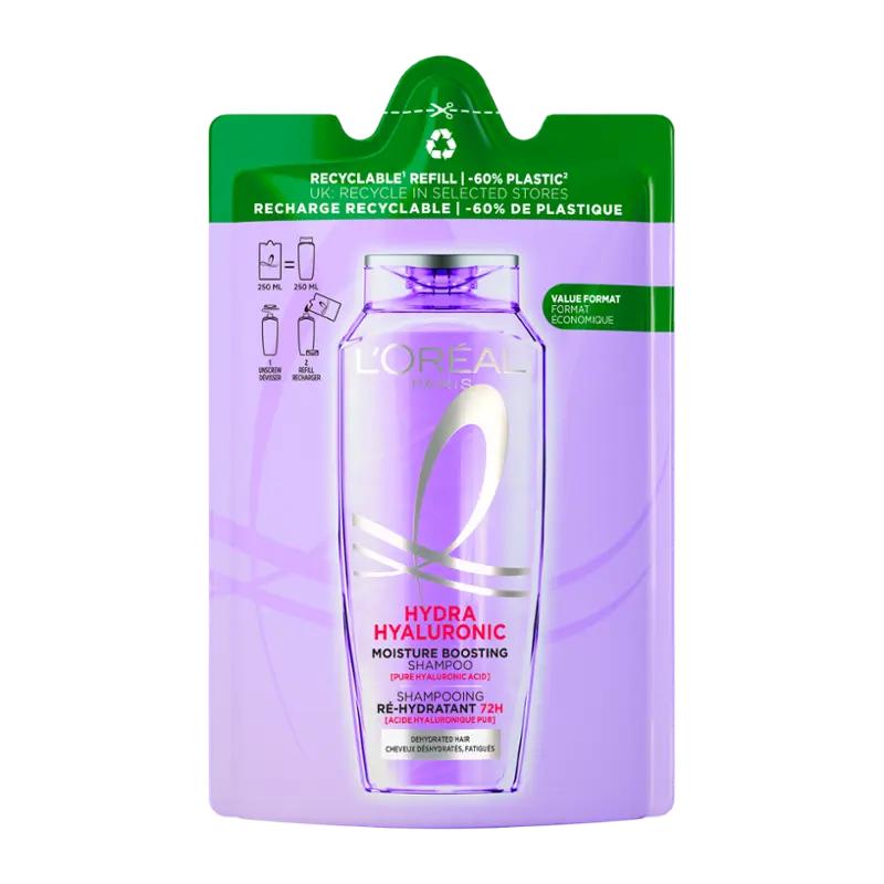 Elseve Šampon Hyaluron Plump náhradní náplň, 250 ml