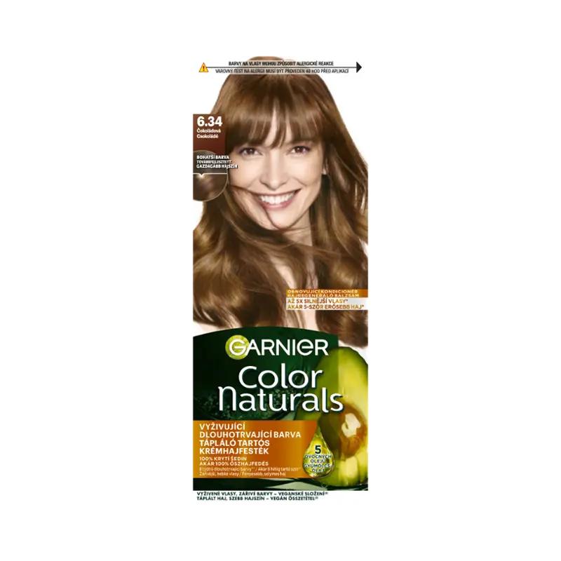 Garnier Barva na vlasy Color Naturals 6.34 čokoládová, 1 ks