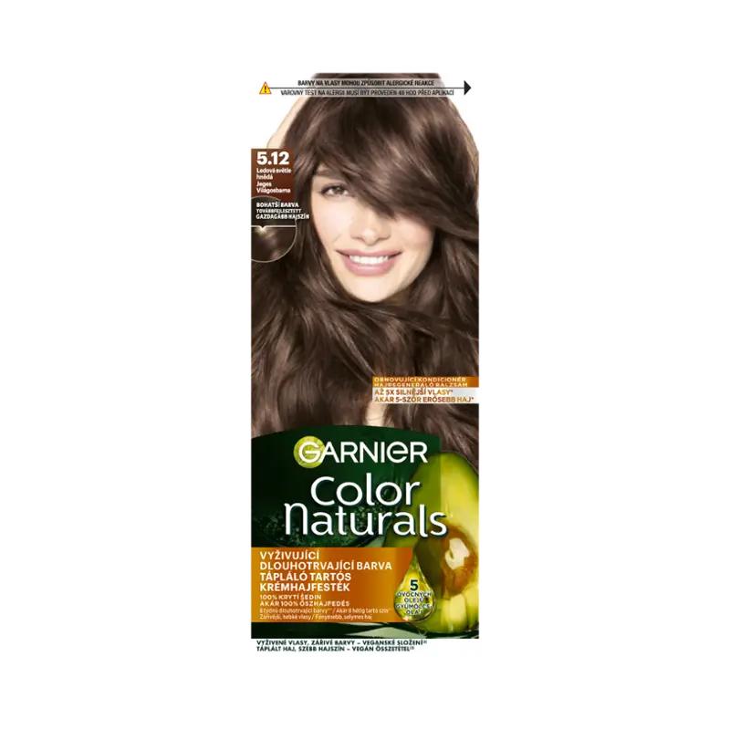 Garnier Barva na vlasy Color Naturals 5.12 ledová světle hnědá, 1 ks