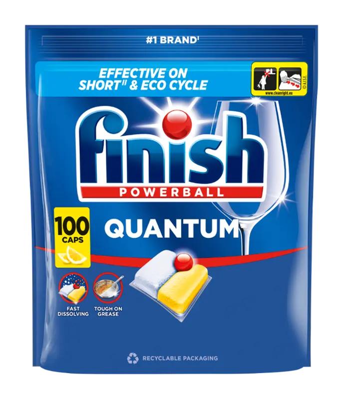 Finish Tablety do myčky Quantum Lemon, 100 ks