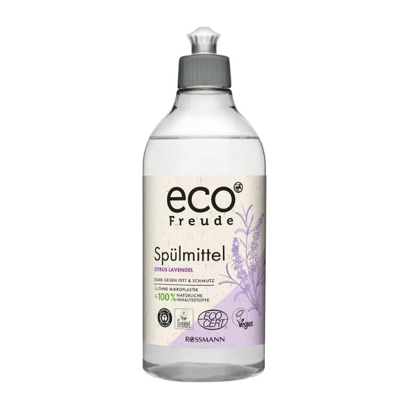 eco Freude Prostředek na mytí nádobí s vůní levandule a citrusů, 500 ml