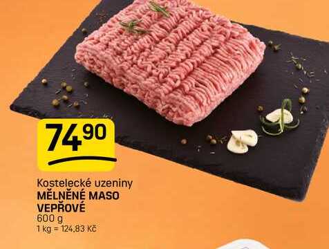 MĚLNĚNÉ MASO VEPŘOVÉ 600 g 