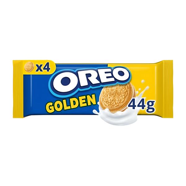 Oreo sušenky Golden s náplní s vanilkovou příchutí