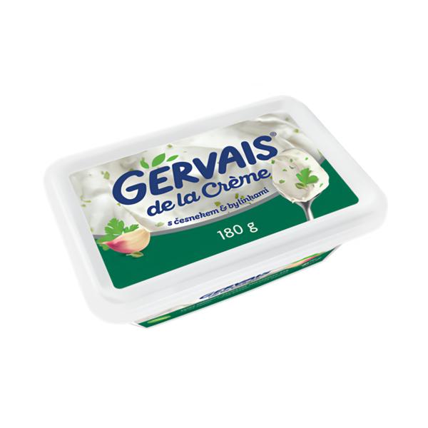 Gervais de la Créme s česnekem a pažitkou