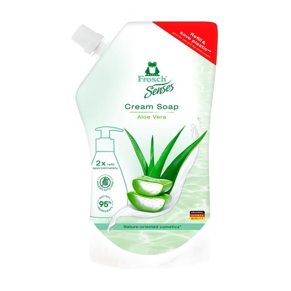 Frosch Tekuté mýdlo Aloe vera – náhradní náplň