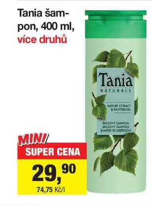 Tania šampon, 400 ml