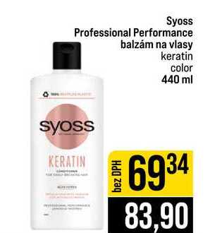 Syoss Professional Performance balzám na vlasy keratin color 440 ml 