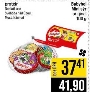 Babybel Mini sýr original 100 g 