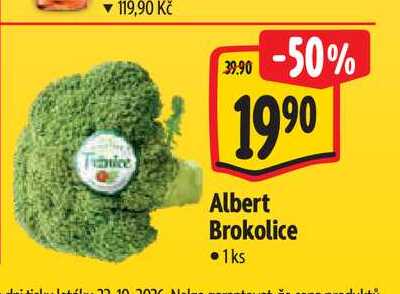 Albert Brokolice 1ks