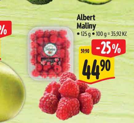 Albert Maliny 125 g