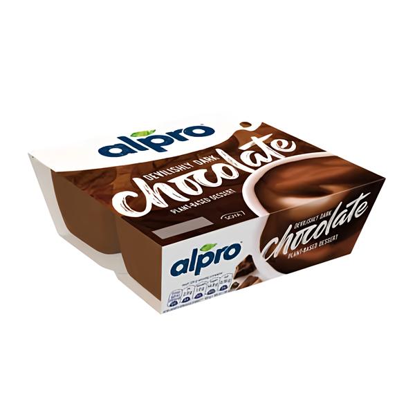 Alpro Sójový dezert s příchutí hořké čokolády 4x125g