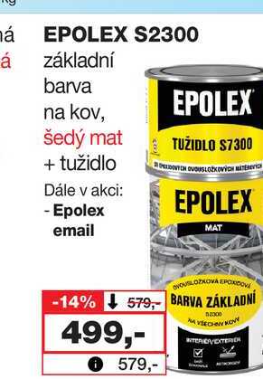 EPOLEX S2300 základní barva na kov