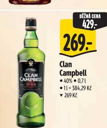   Clan Campbell  0,7 l