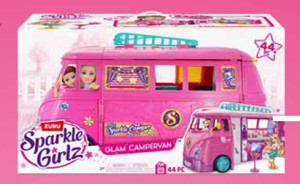 Sparkle Girlz Retro karavan