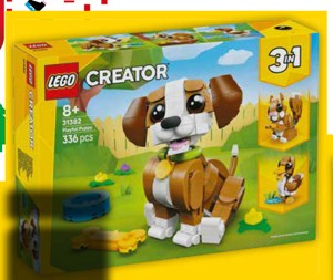 LEGO® Creator 3-in-1 31382 Roztomilá zvířata: Roztomilé štěňátko