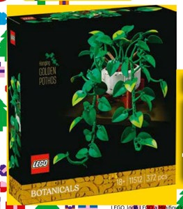 LEGO® Botanicals 11512 Závěsná šplhavnice zlatá