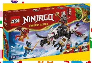 LEGO® NINJAGO® 71863 Zilvar a dračí bestie Grimtak