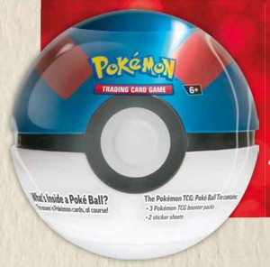 Pokémon TCG Poké Ball Plechová dóza
