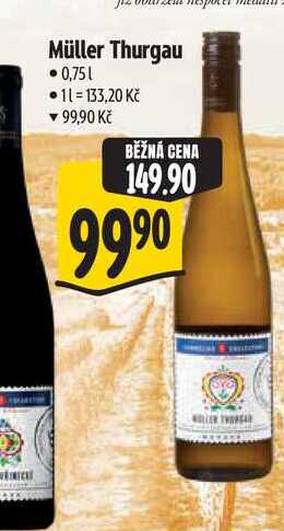   Müller Thurgau 0,75 l