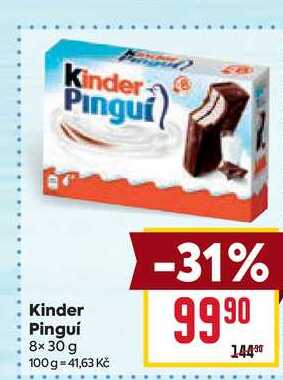 Kinder Pinguí 8x30 g