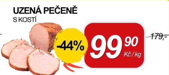 UZENÁ PEČENĚ S KOSTÍ, 1 kg