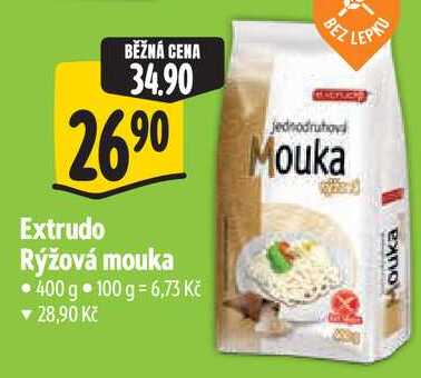 Extrudo Rýžová mouka, 400 g