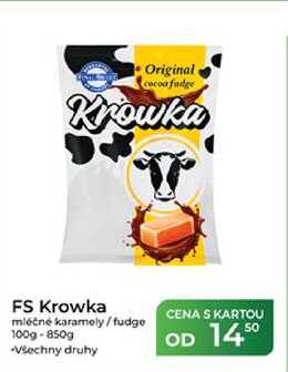 FS Krowka mléčné karamely/fudge 100g-850g 