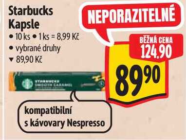 Starbucks Kapsle, 10 ks